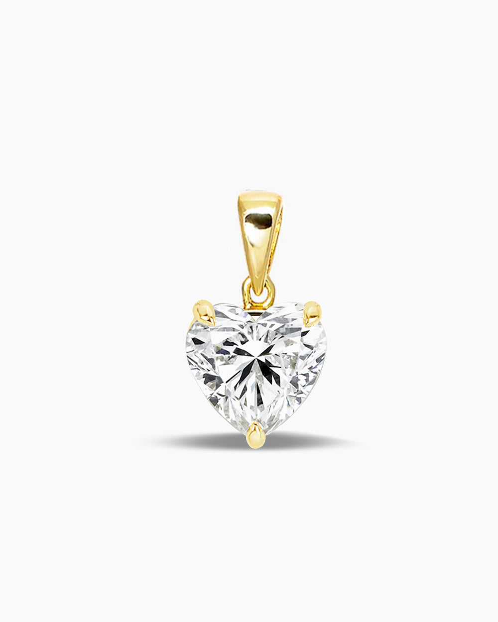 Heart CZ Charm