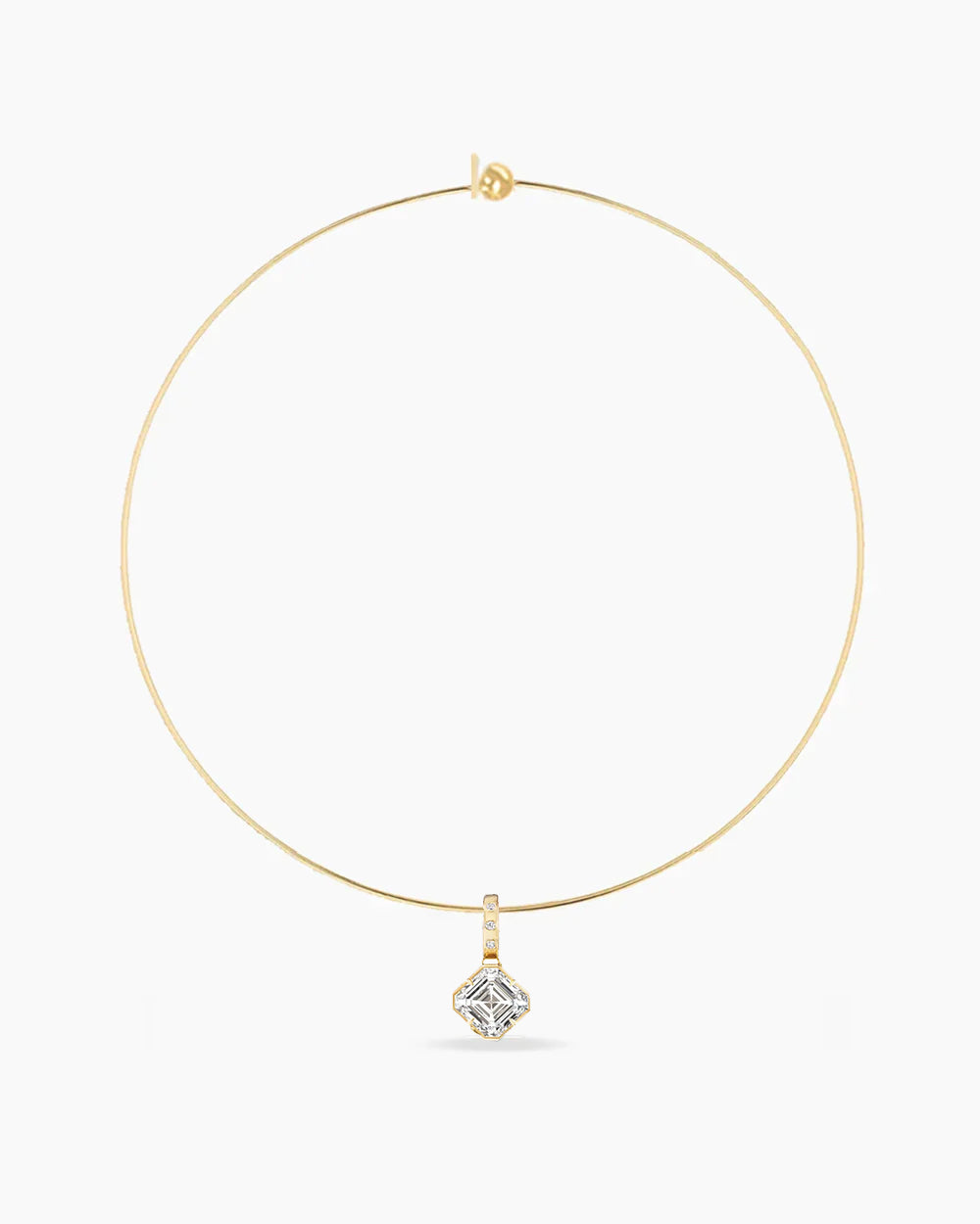 Carlyle Necklace - Asscher CZ