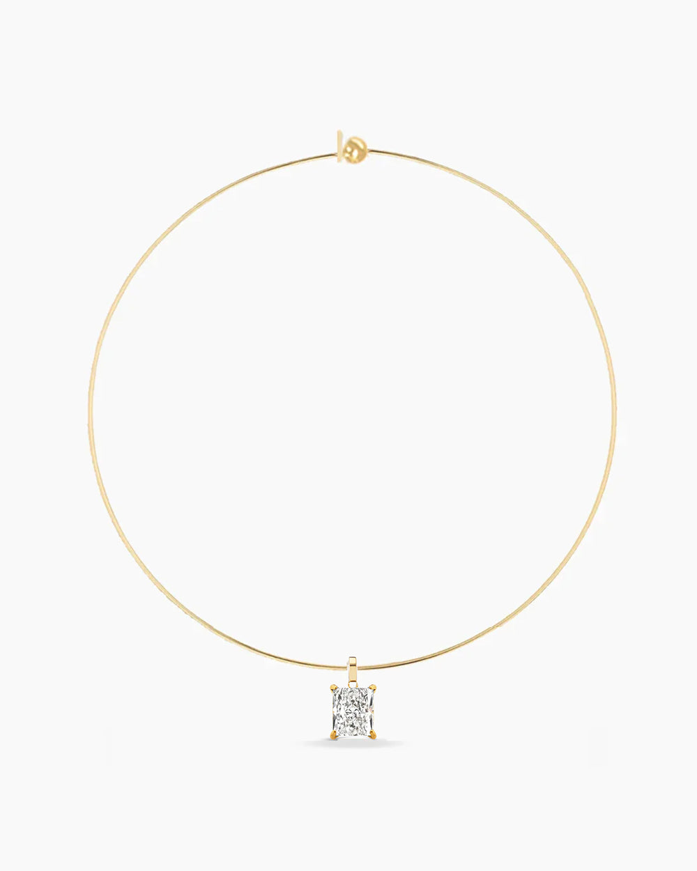 Carlyle Necklace - Baguette CZ