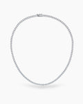 Classic Tennis Necklace 3mm - Silver