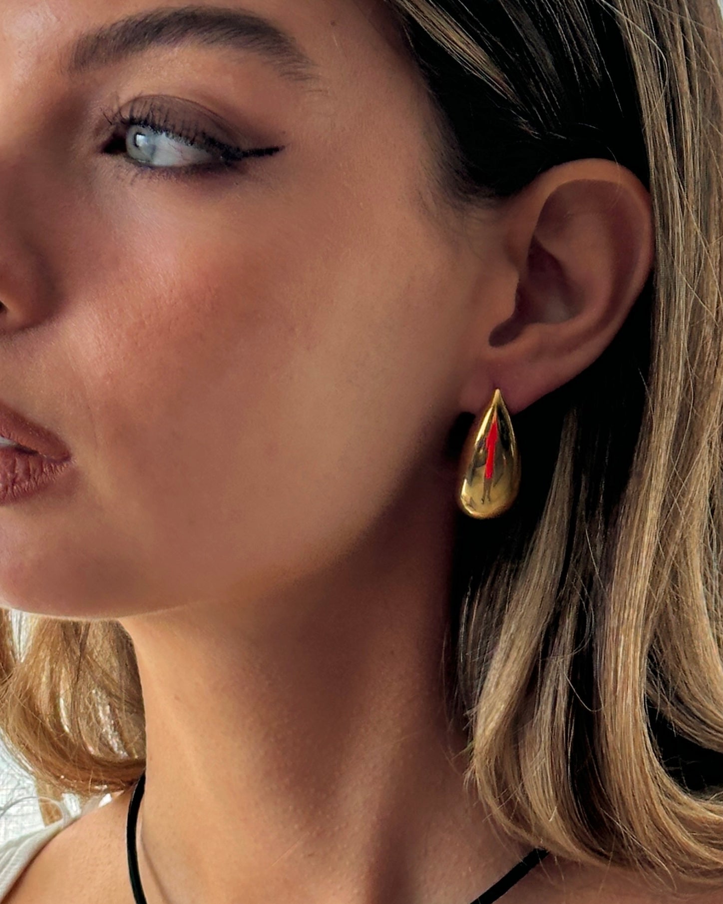 Rain Earrings - Gold