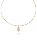 Carlyle Necklace - Oval CZ