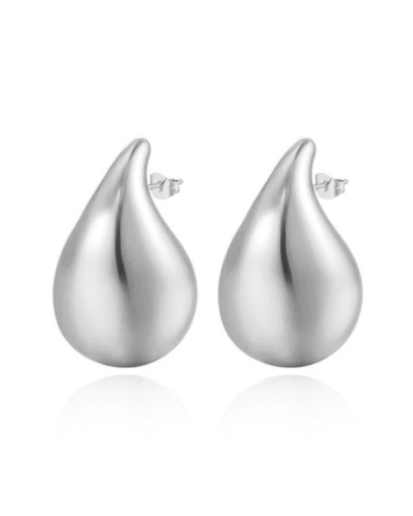 Tabbi XL Earrings - Silver