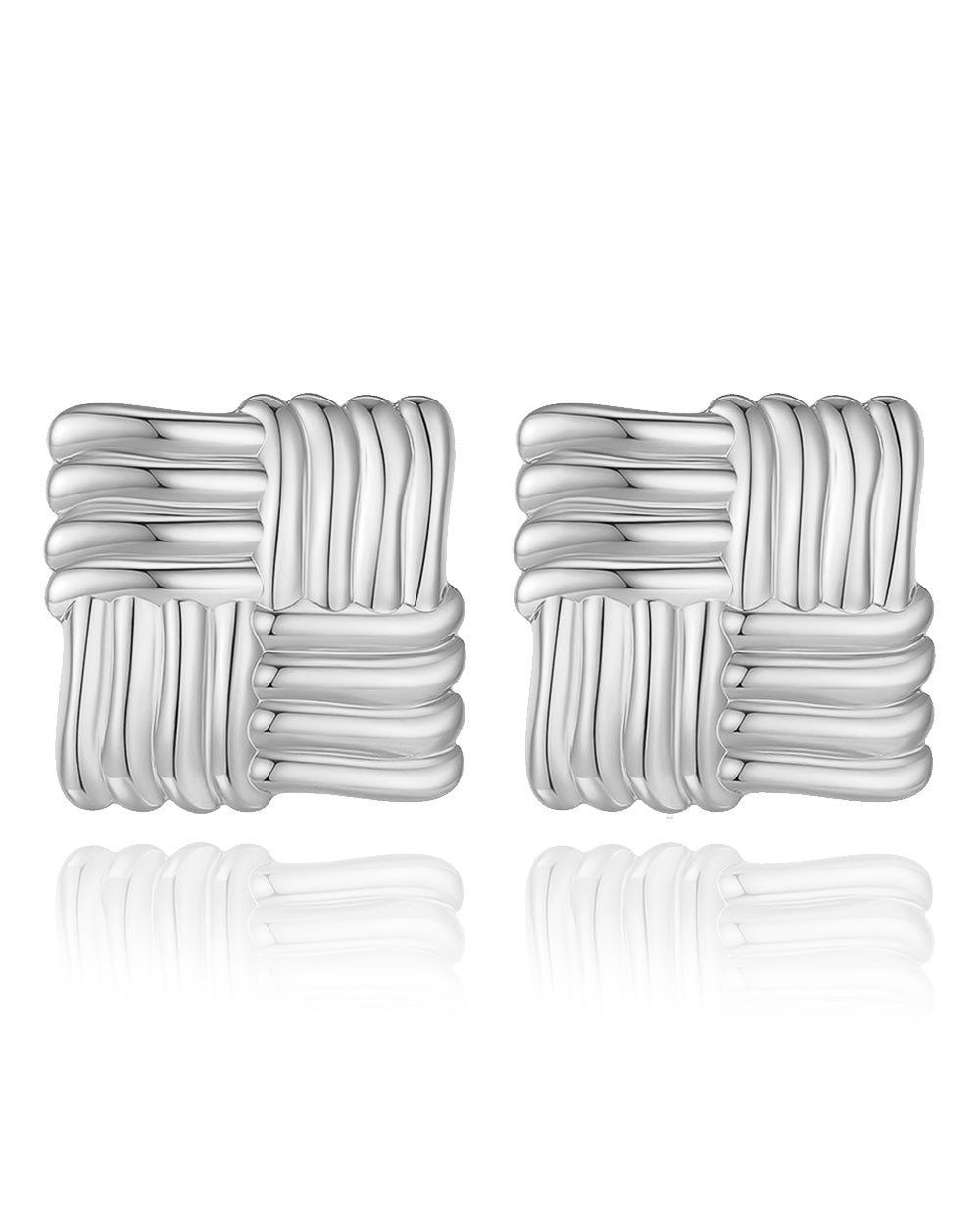 Jagger Earrings - Silver
