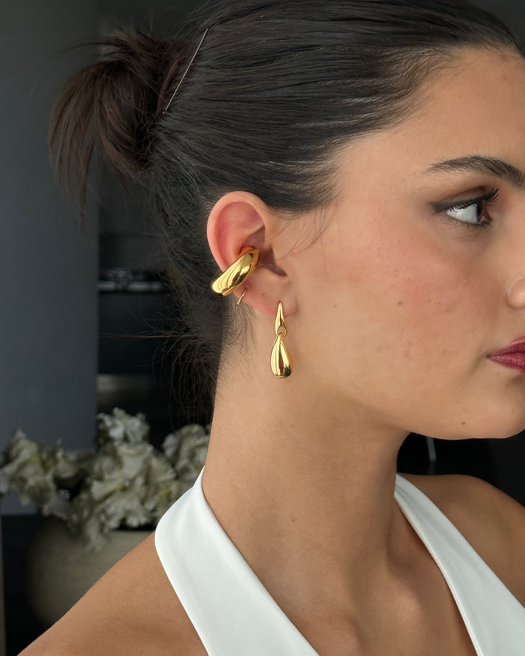Amalfi Ear Cuff - Gold