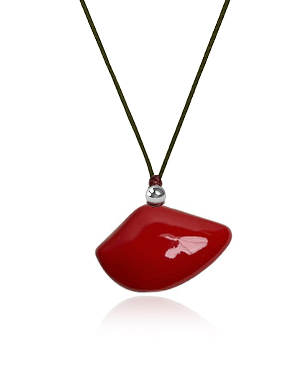 Clementine Necklace - Red
