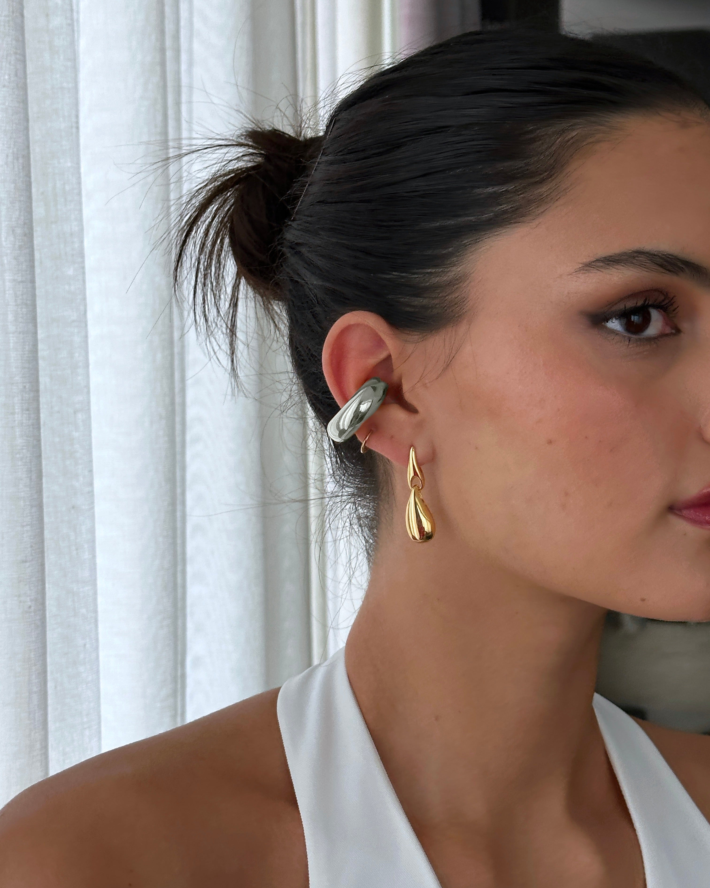 Amalfi Ear Cuff - Silver