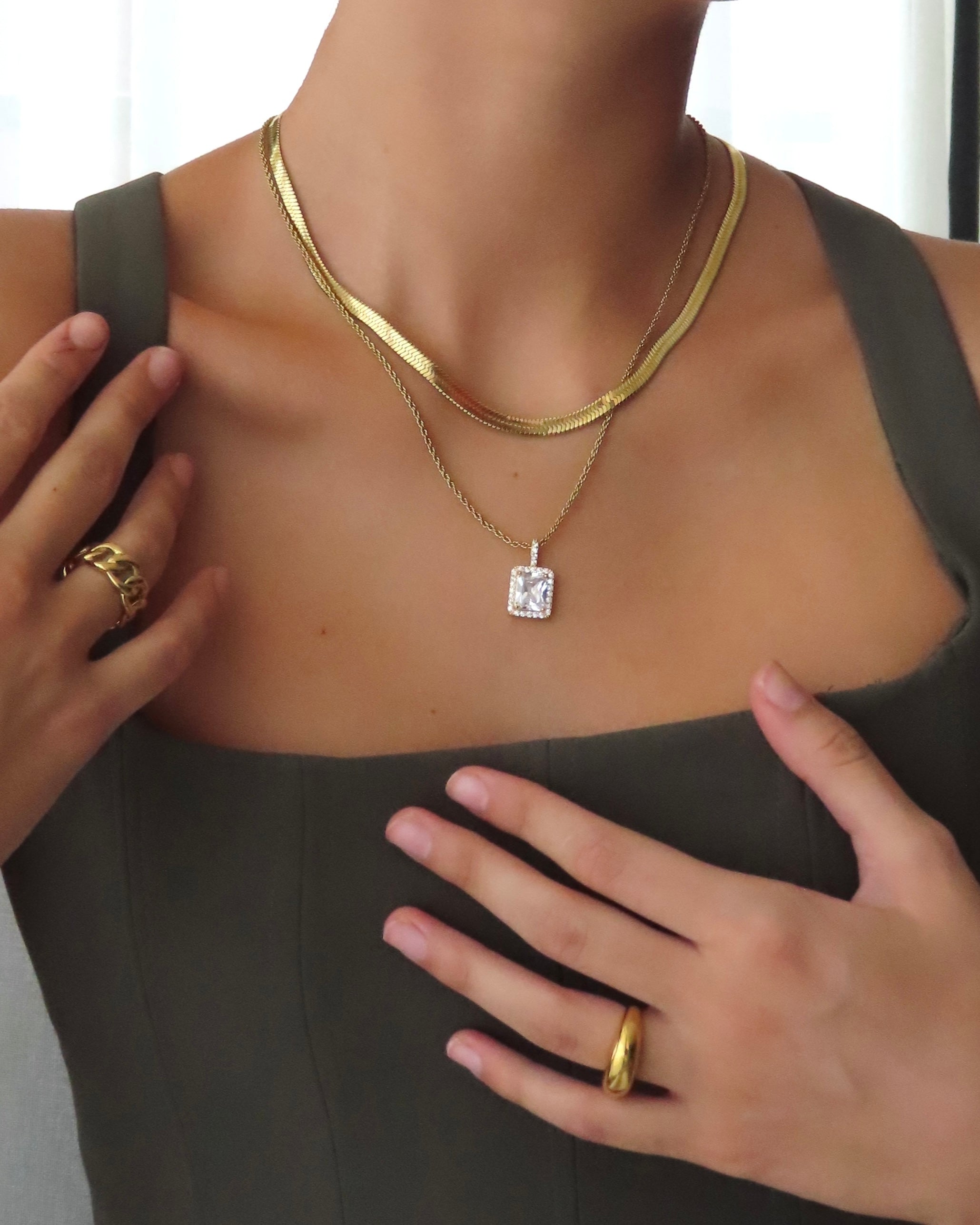 Herringbone Necklace