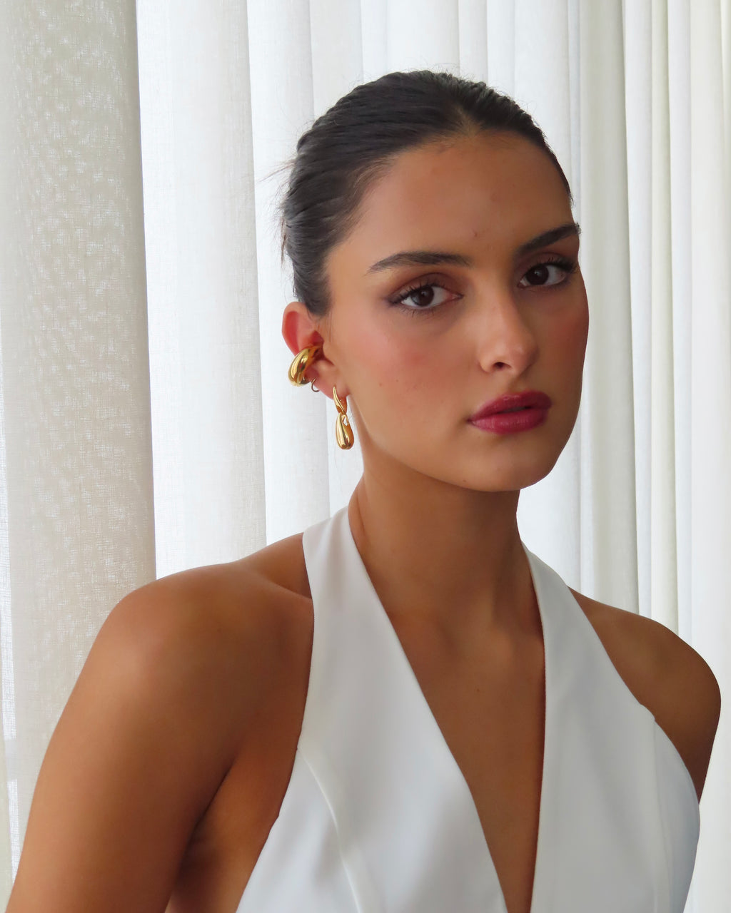 Amalfi Ear Cuff - Gold