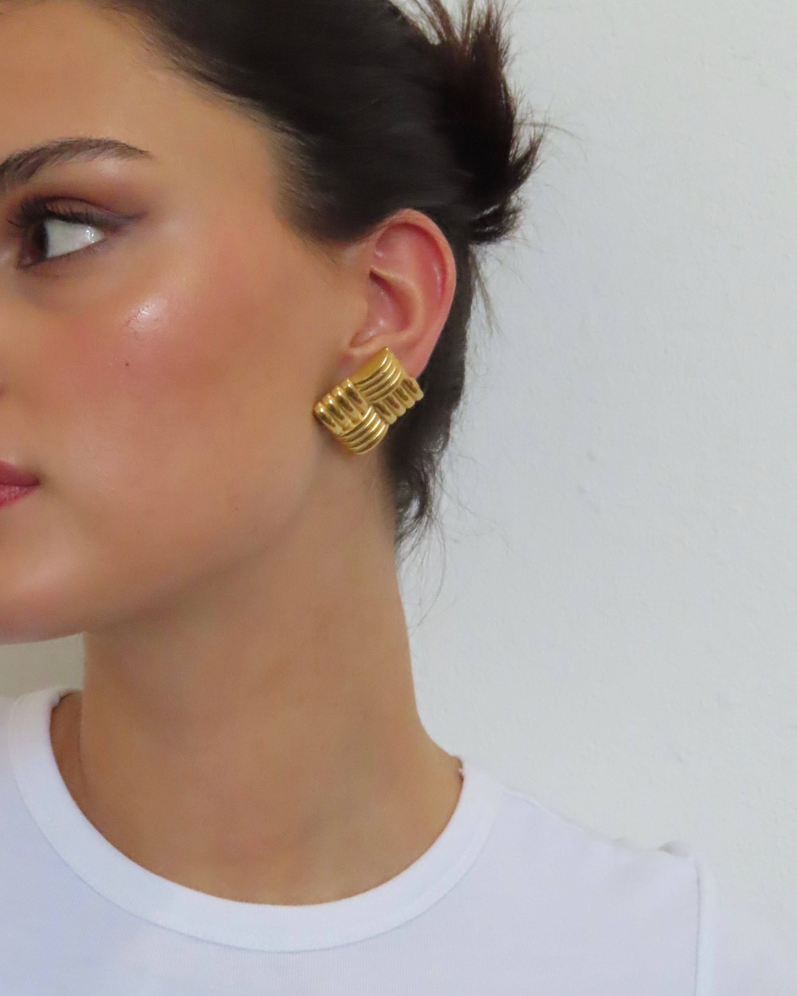 Jagger Earrings - Gold