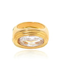 Timepiece CZ Ring