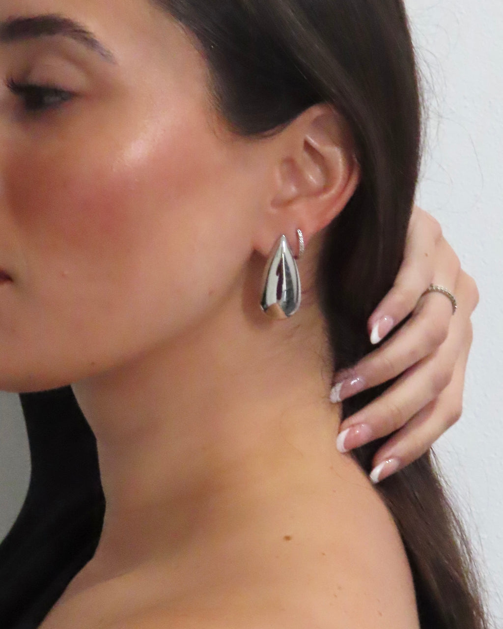 Rain Earrings - Silver