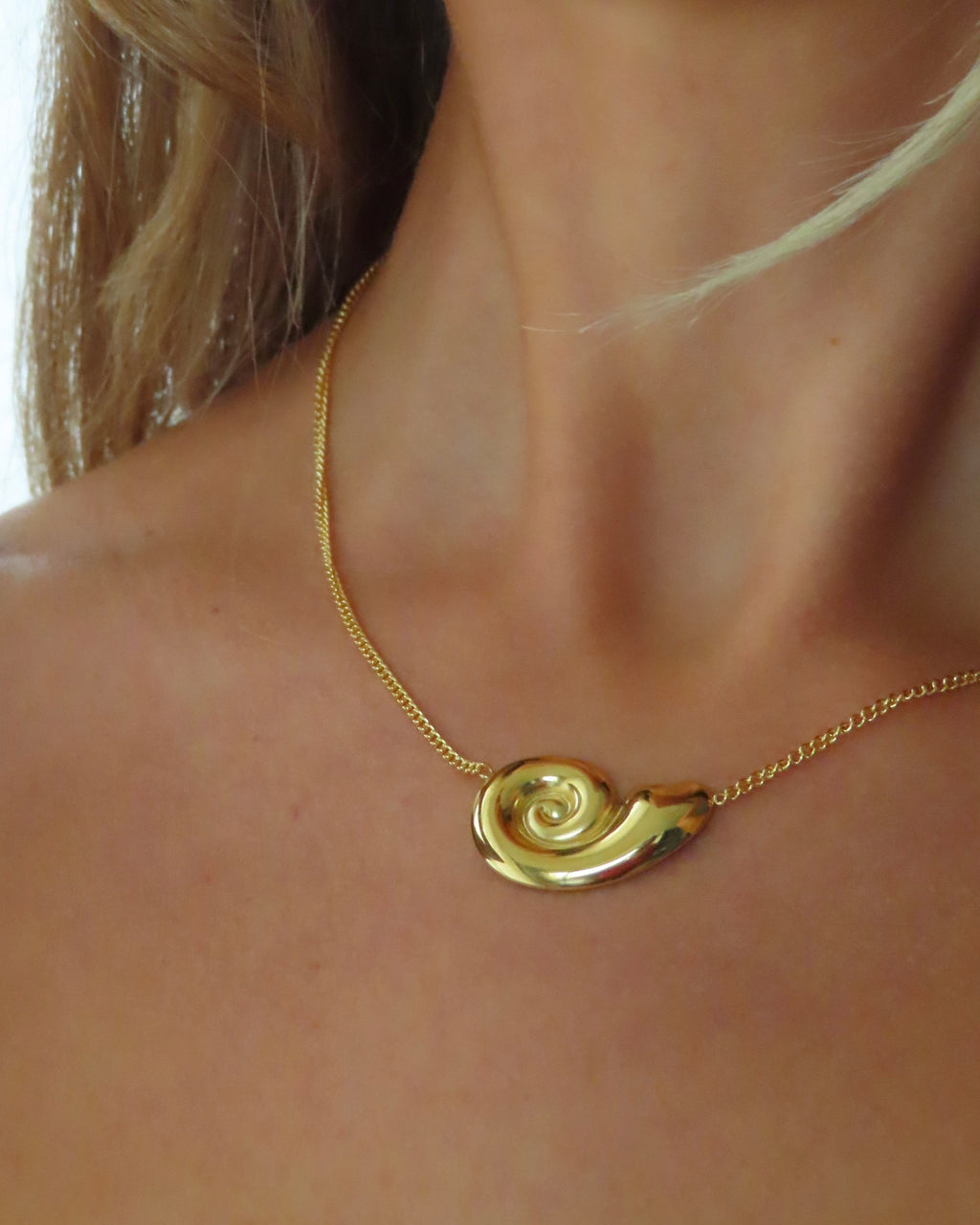 Snail Necklace