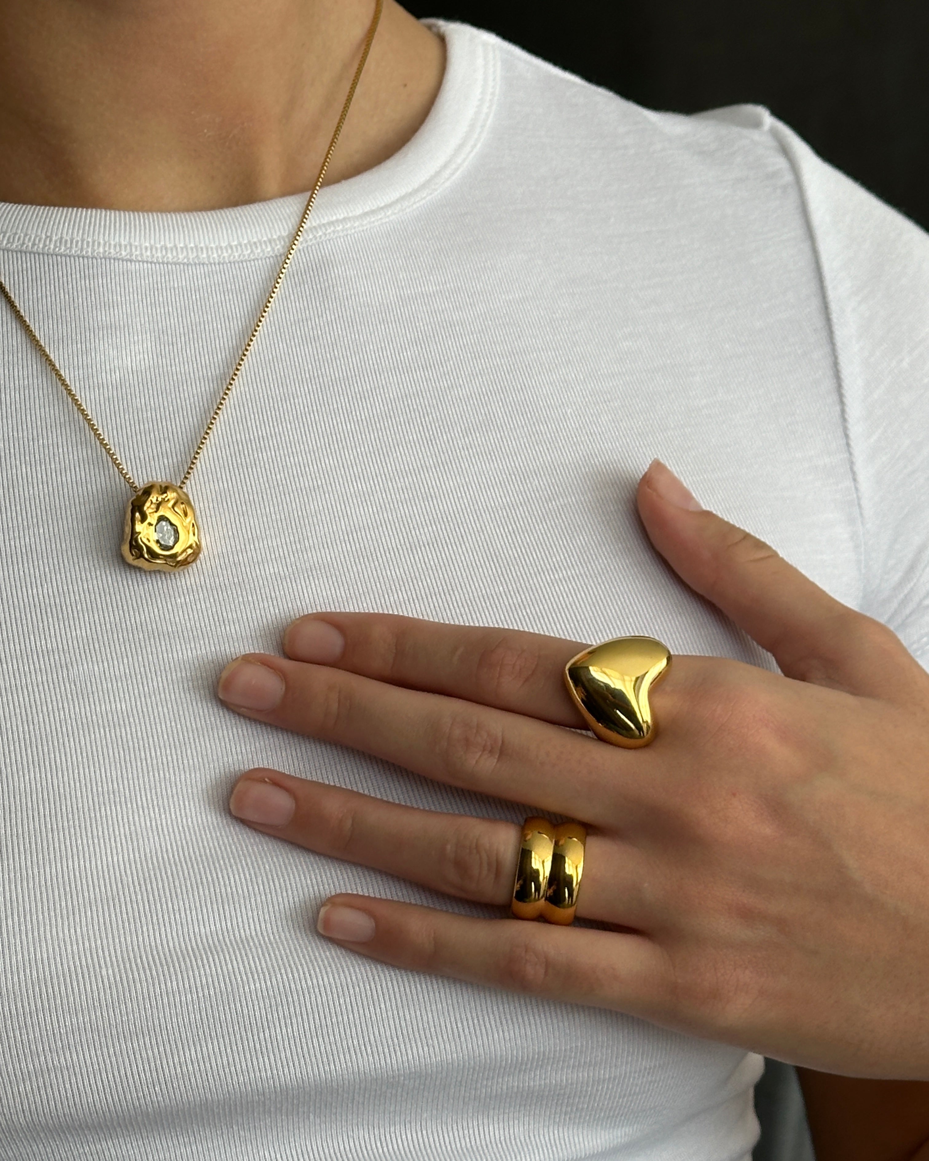 L’amour Heart Ring