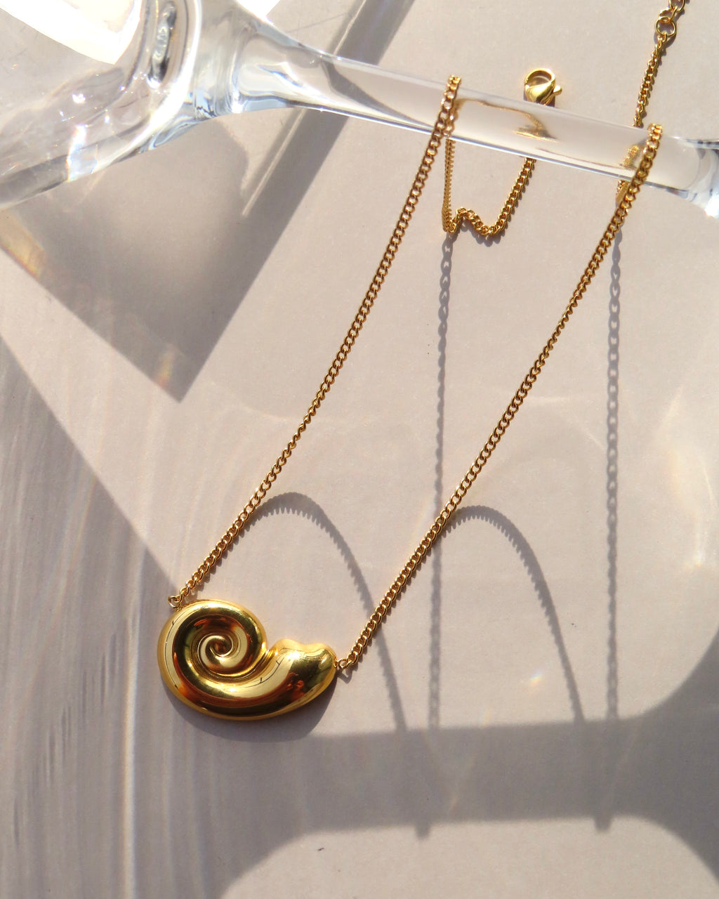 Snail Necklace