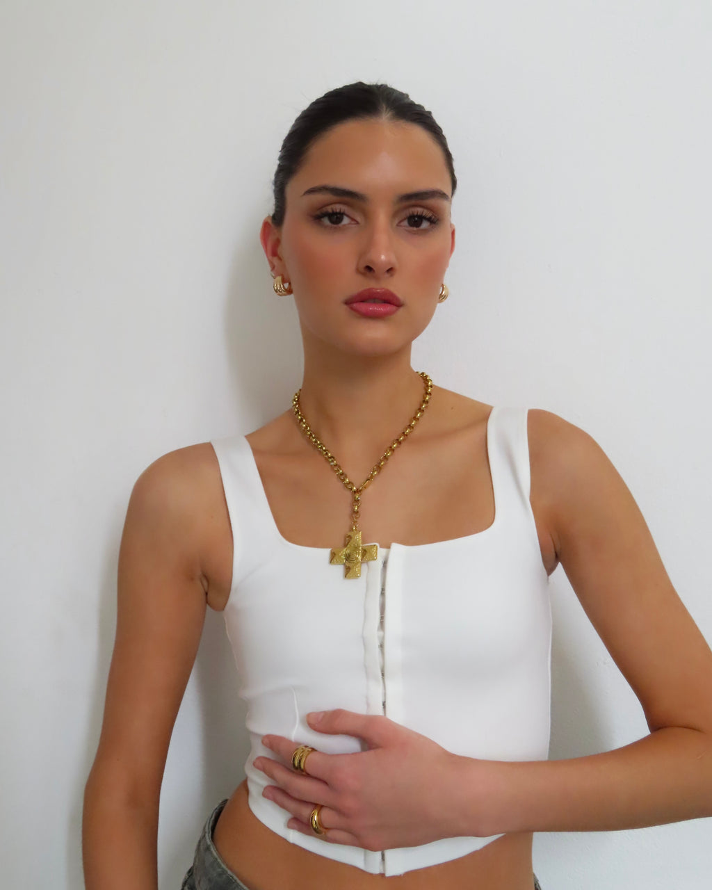 Betina Cross Necklace