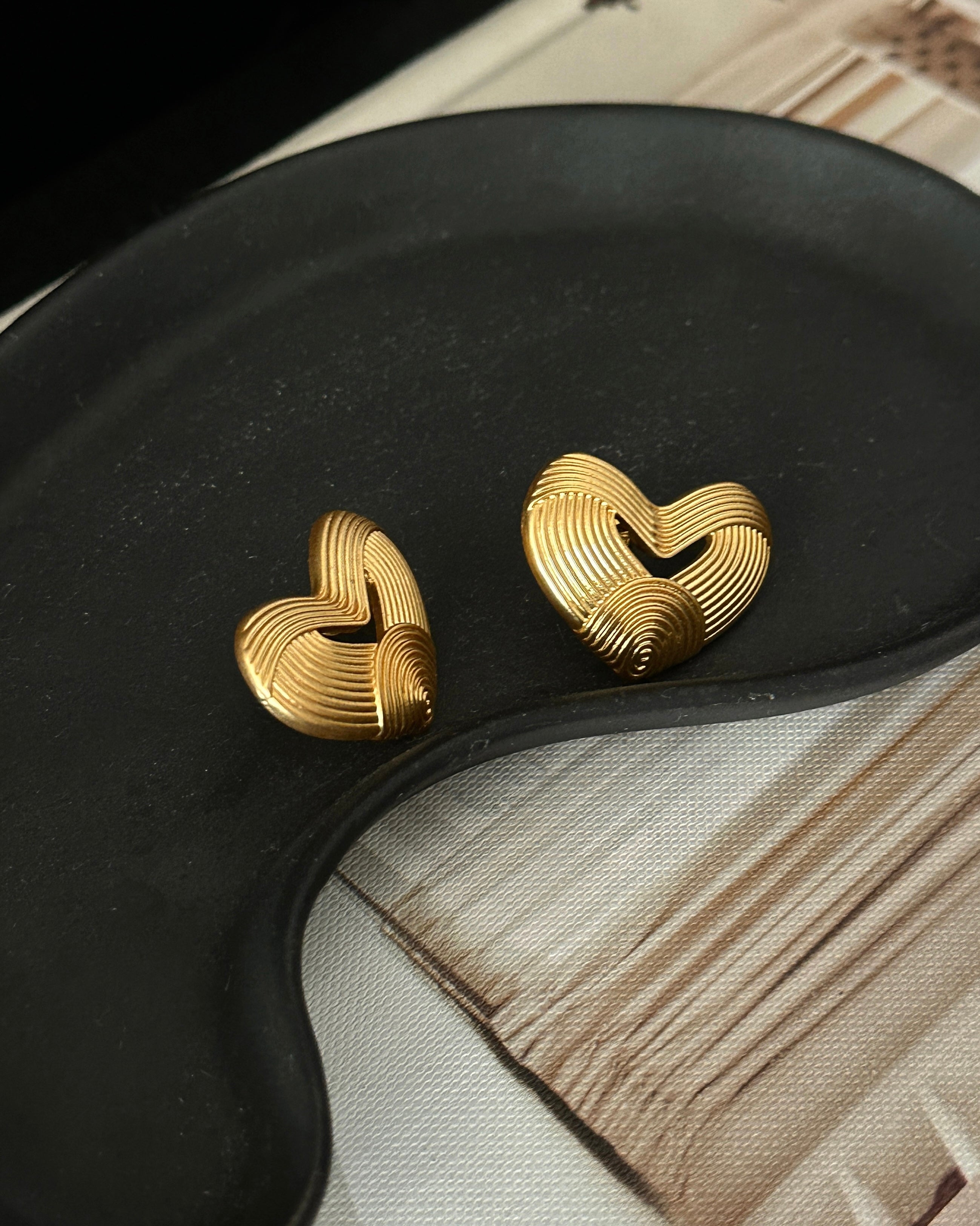 Monet Heart Earrings