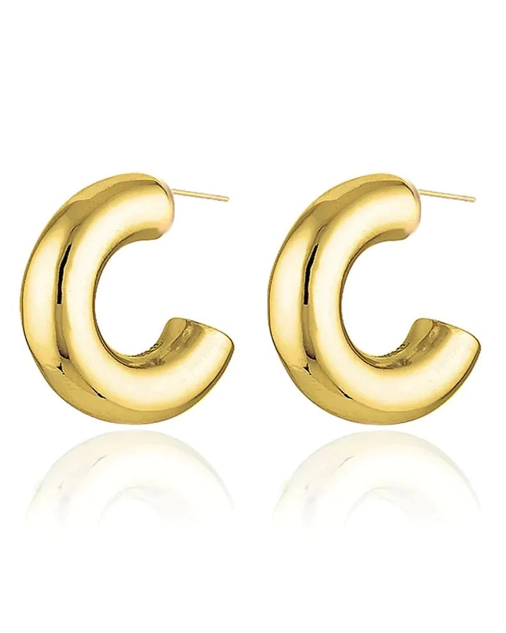 Amalfi Hoops - Gold ACID ROSE JEWELRY