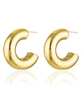 Amalfi Hoops - Gold ACID ROSE JEWELRY