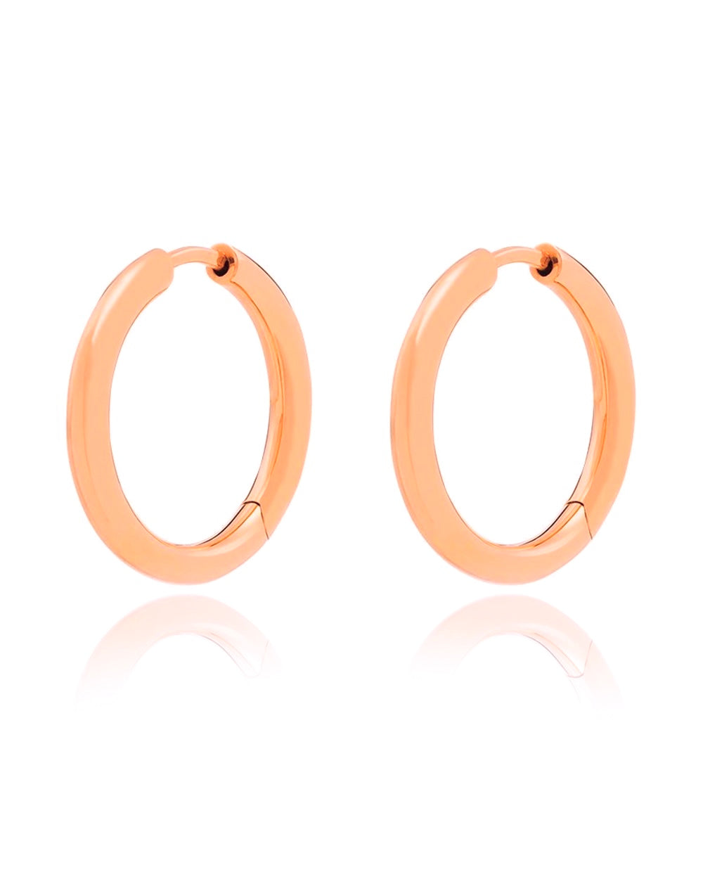 Classic Huggie - Rose Gold