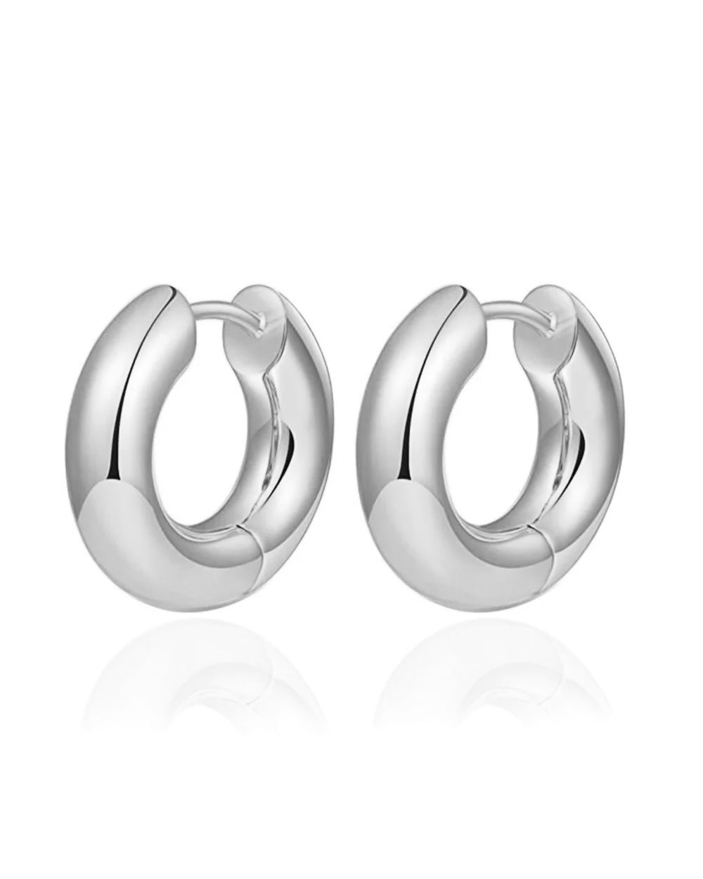 Bella Hoops - Silver