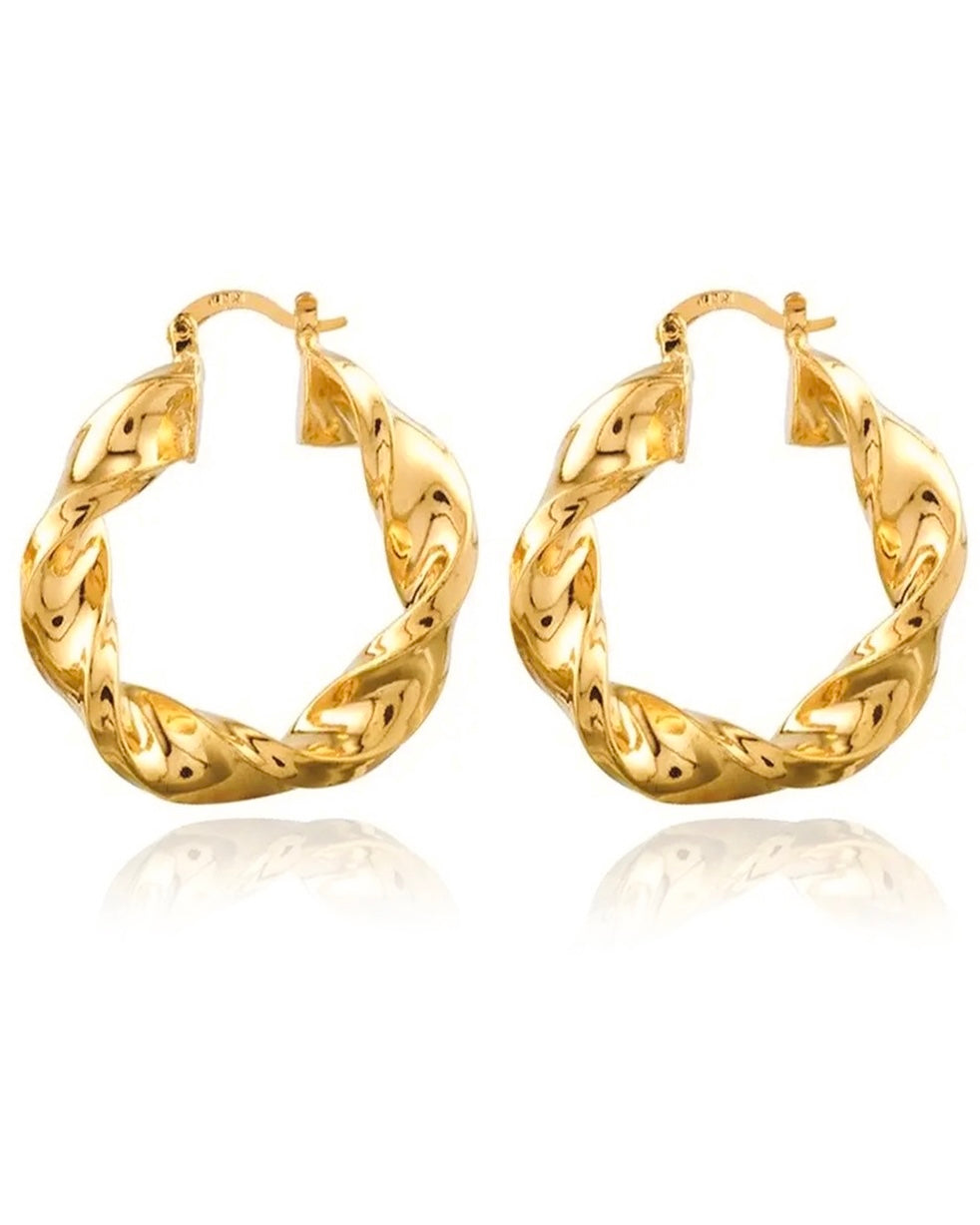 Rolled Hoops ACID ROSE JEWELRY