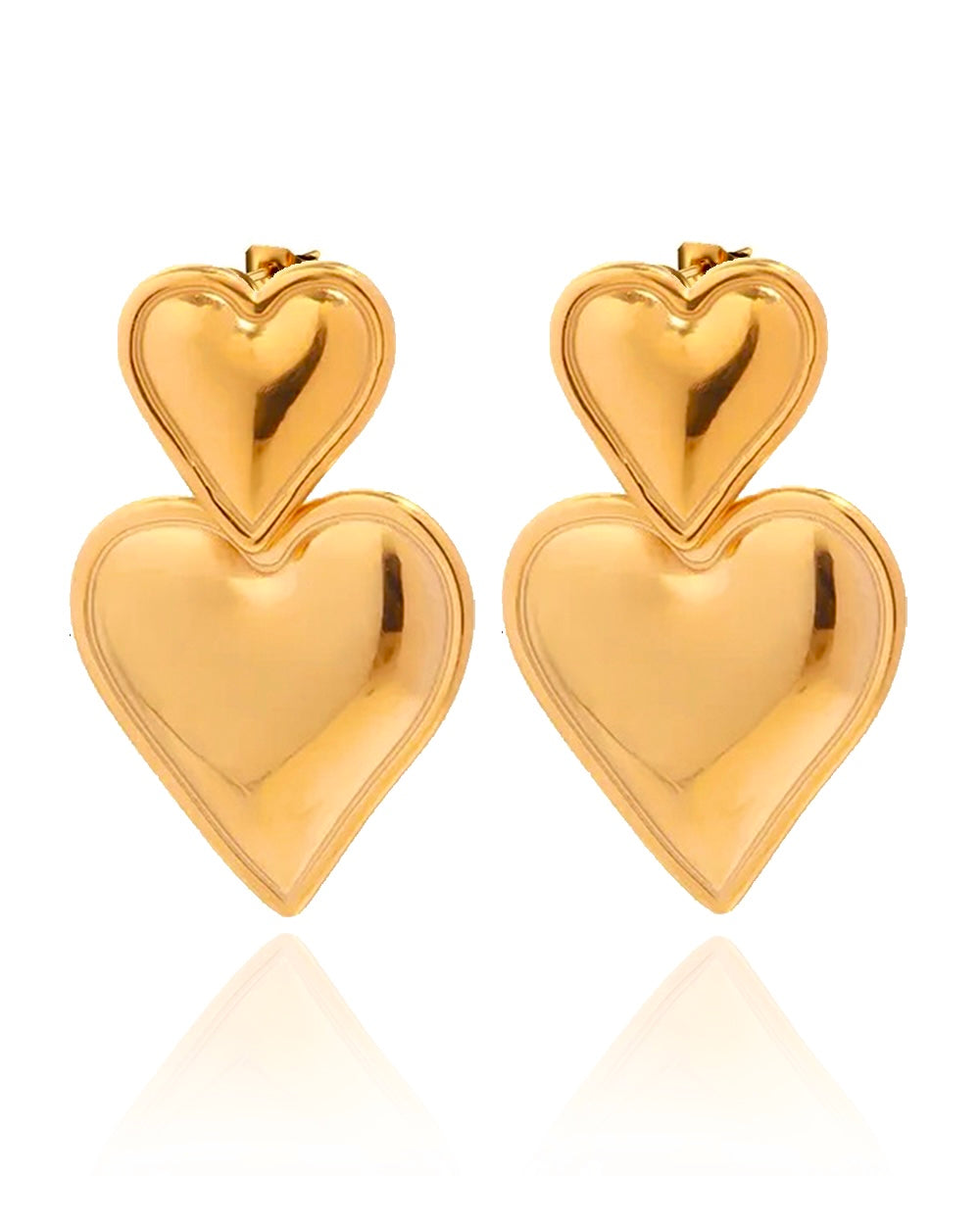 L’amour Heart Earrings