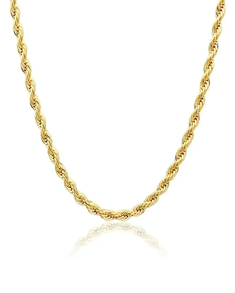 ROLLED NECKLACE ACID ROSE JEWELRY