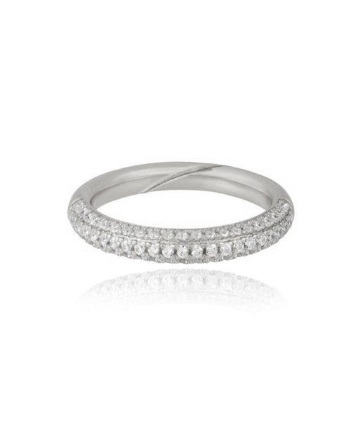 BABY PAVÉ RING - Silver - ACID ROSE JEWELRY