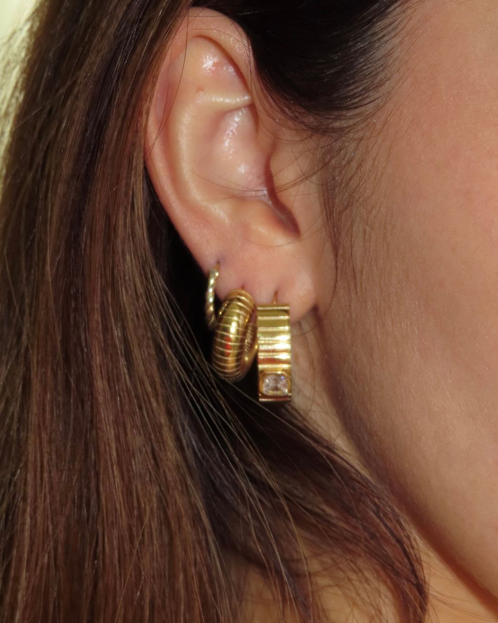 Ribbed Hoops