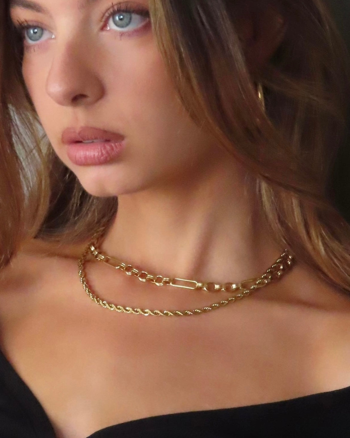 Rolled Necklace ACID ROSE JEWELRY