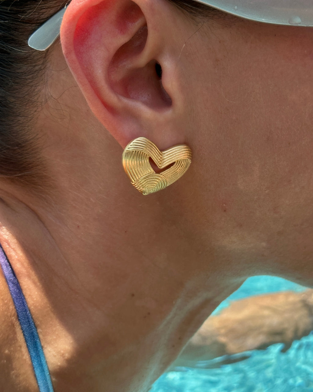 Monet Heart Earrings