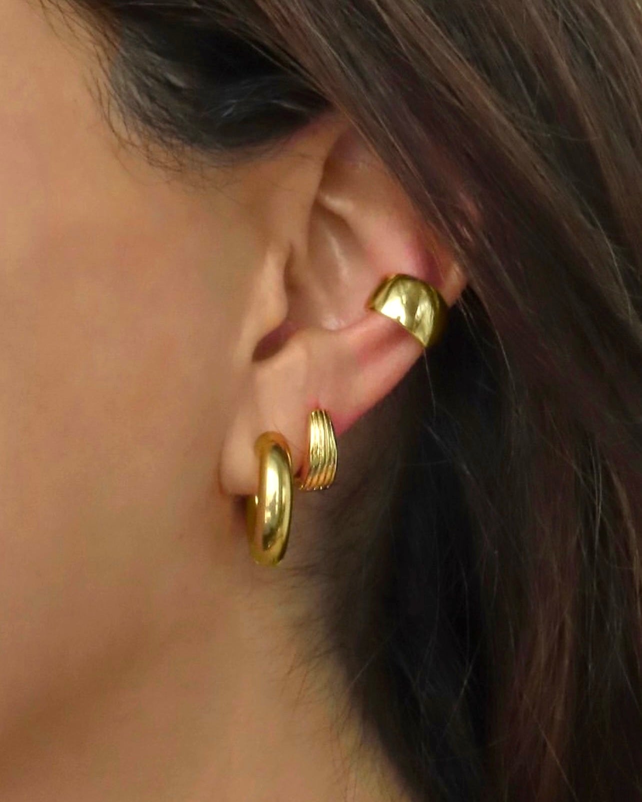 Bella Hoops - Gold