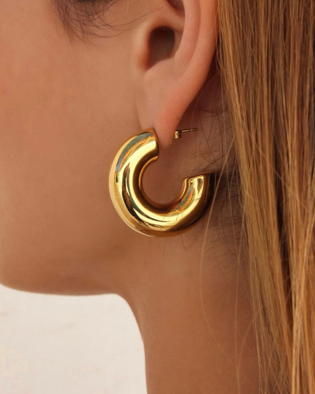 Amalfi Hoops - Gold ACID ROSE JEWELRY