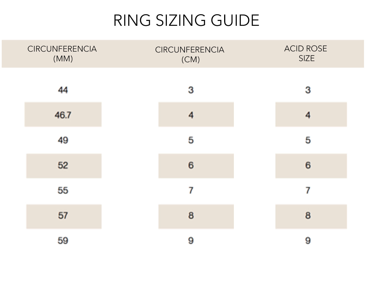 3 Pearl Ring ACID ROSE JEWELRY