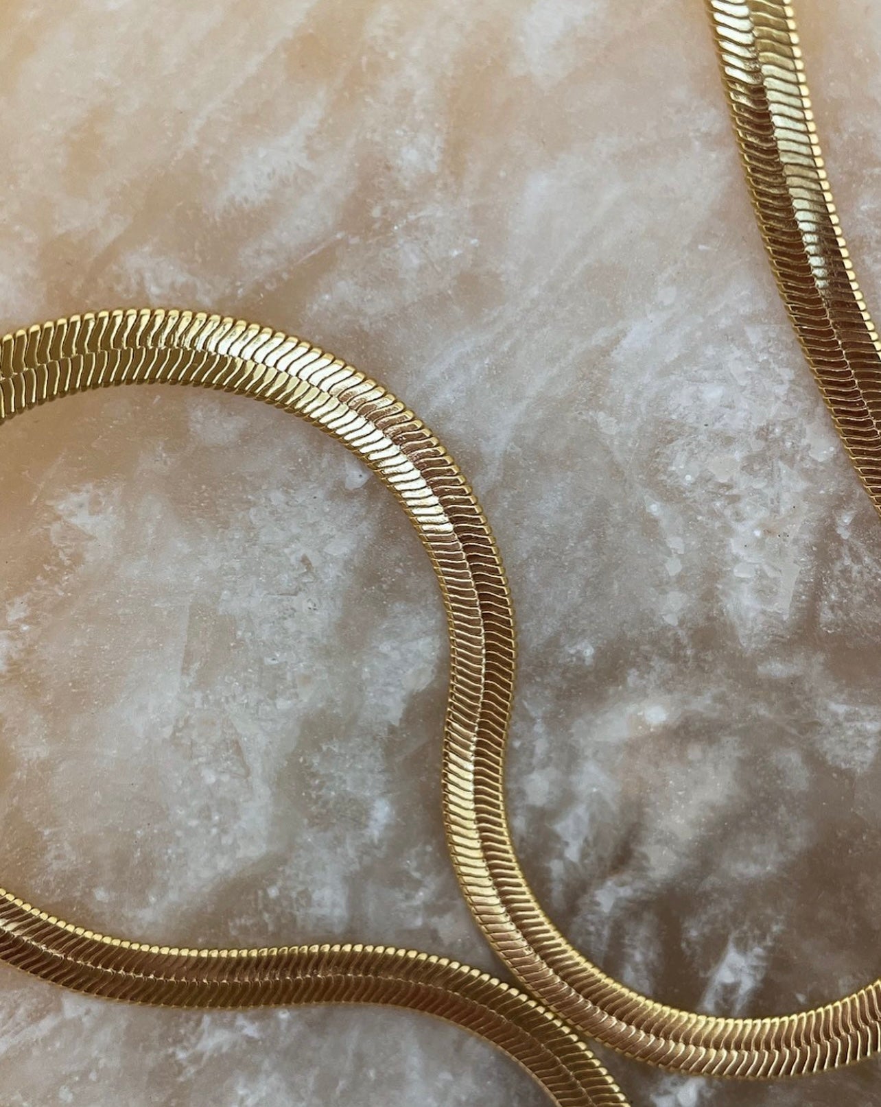 Herringbone Necklace ACID ROSE JEWELRY