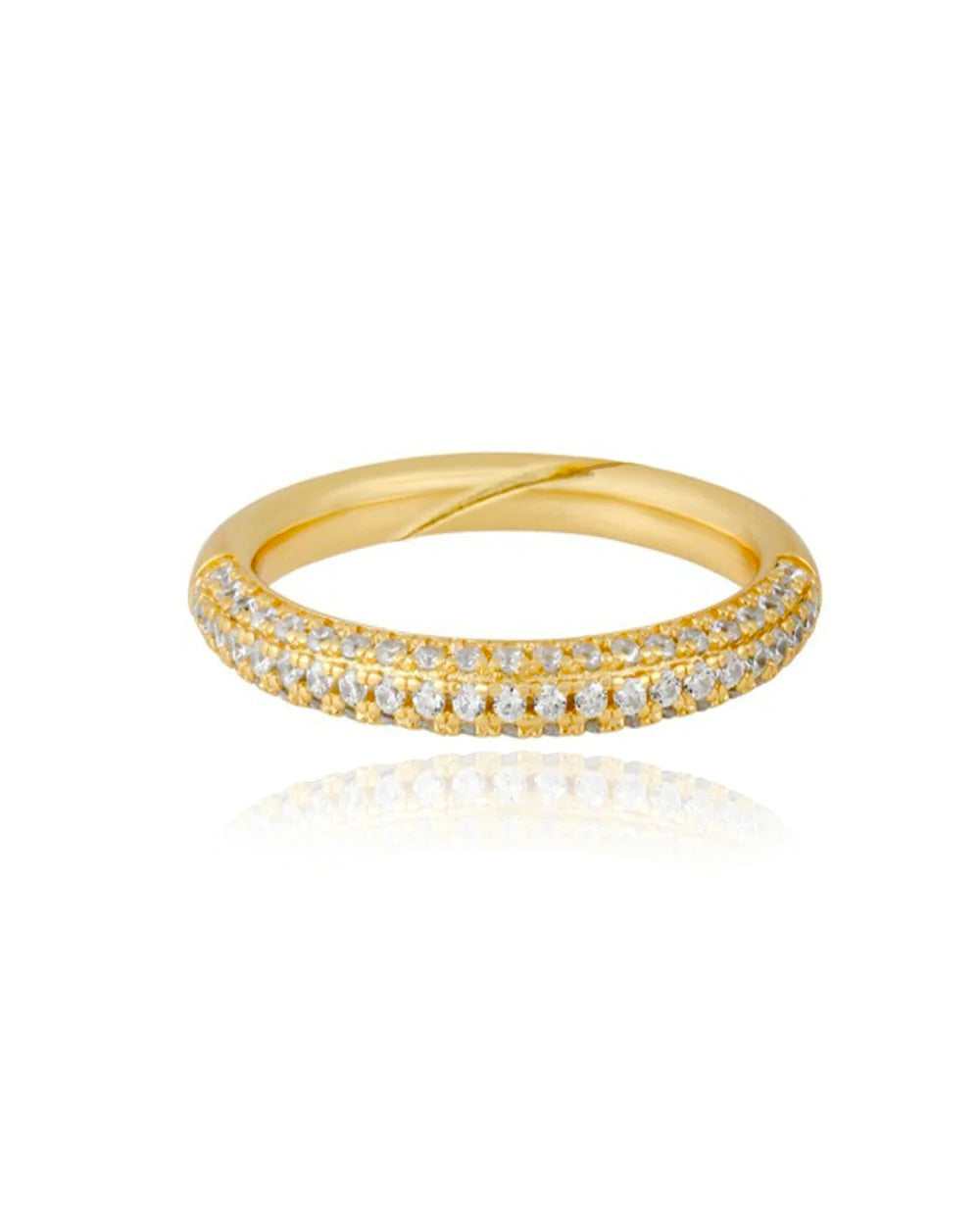 Baby Pavé Ring - Gold
