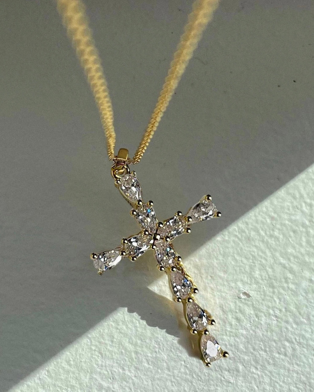 Ava Cross Necklace ACID ROSE JEWELRY