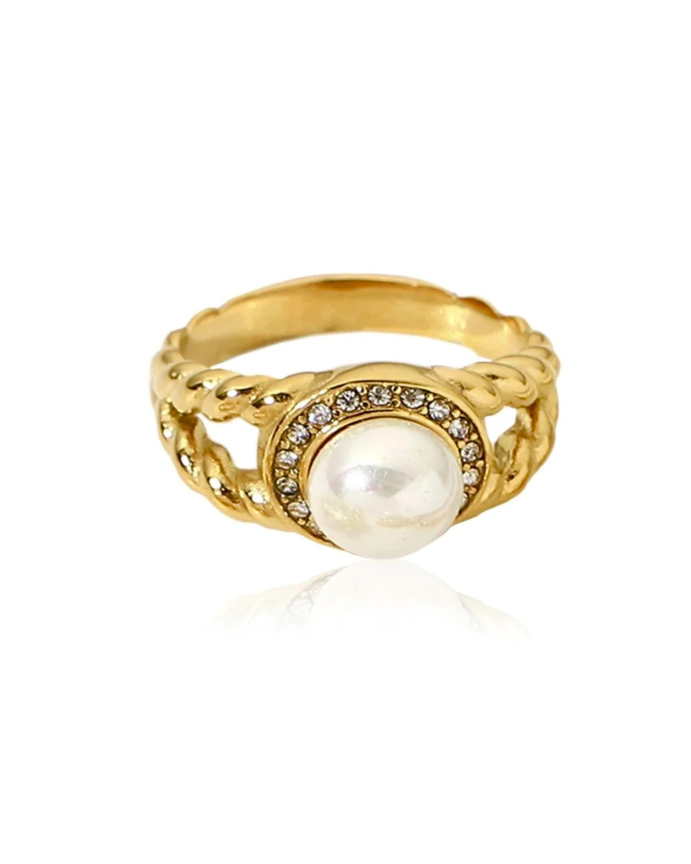 Luna Pearl Ring